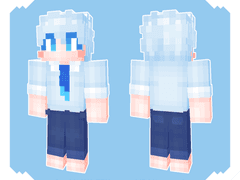 마크 <시원한 파랑> 스킨 [유료 배포]