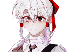 雪山의 꼭대기에서.