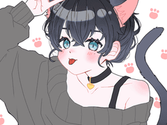 낑깡 미소녀 낙서 커미션