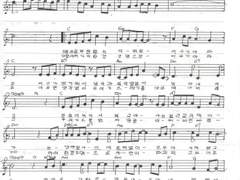 [사호 평온자의 자작 악보][단선]지구를 지켜주세요(동요)