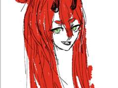 로오히 아란 폰으로 낙서했던것