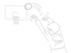 3점슛 넣으면 사귀어주는