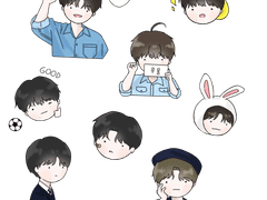 정세운 굿노트 스티커