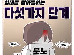 입대를 받아들이는 다섯가지 단계