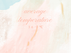 평균온도 36.0℃