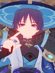 인형에게 날아든 꽃