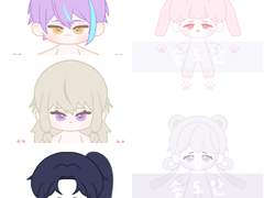 [수액] 솜인형 도안 커미션