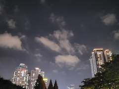 밤의 송상현 광장