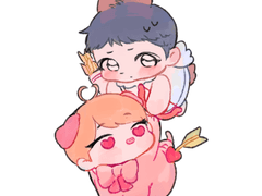 사고친 큐피드 도안 공유