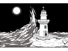 [쿤밤] 파도와 등대이야기