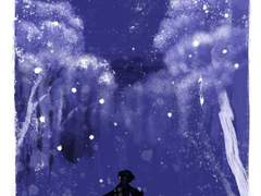 파랗고 하얀 밤