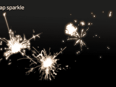 [웹툰, 일러스트 소재 배포] 불꽃놀이 브러쉬 무료 배포