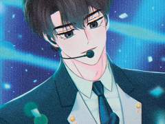 은하 생카 협력 그림(가되방 은하)