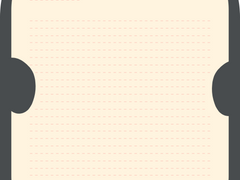 A4 뿅어 편지지랑 봉투 도안 패턴