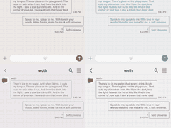 memoz(4종) 아이폰 카톡테마 + 배경화면
