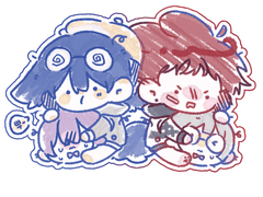 만쥬 꼬옥 고정틀 커미션 (SD 2인 페어)