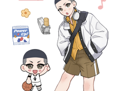 정우성 스티커 무료 도안