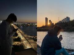 하늘이 반짝이던 순간에