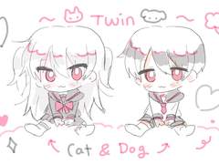 쌍둥이 남매 백업