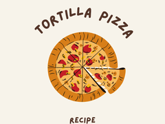 또띠아 피자 만들기