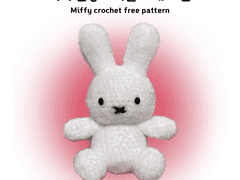 미피 인형 코바늘 뜨개 도안