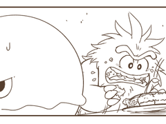 -42- [히데곤스와 몬스타의 식탐 대결!]