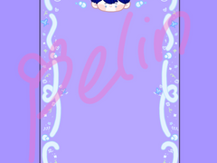 예준💙투명 포카 프레임-물방울💧 ver.