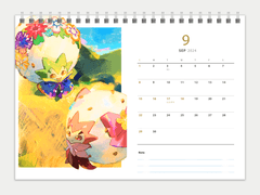 2024 포켓몬스터 달력 합작