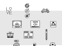 모노톤 굿노트 픽셀 스티커_part.2