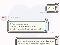 사랑티비 카톡 테마 [ios/and]