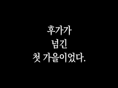 후가의 첫 겨울