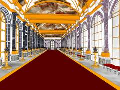 [소재] 화려한 로맨스 판타지 복도 (무료배포)