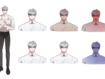 로판스타일 캐릭터 시트