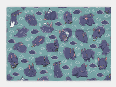 [화산귀환]흑토끼 도위 담요 도안 유료 배포