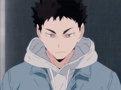 이와이즈미 선배한테 혼나기