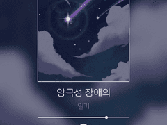 양극성 장애의 일기