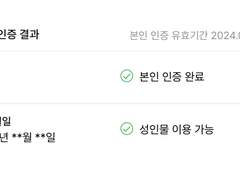 비계 성인인증 방법