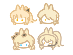 [콩알방주] 니어 가문 아크릴 도안 무료 배포