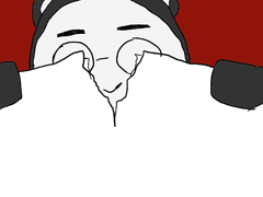 리수곰 투명포카도안