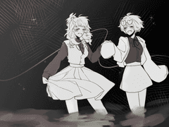 겨울바다의 춤, 노래.