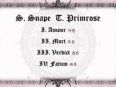 세브티아 Amour Mortel 스프레드 타로