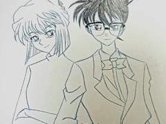 코난x하이바라(신이치x시호)