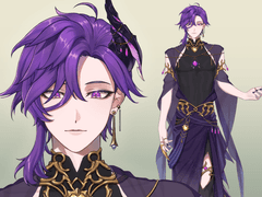 [커미션] 버튜버, 버추얼 live2d, 캐릭터 디자인 방송용 커미션 및 외주