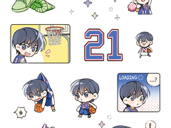 박병찬 생일 스티커 도안 배포