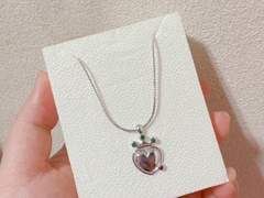 왕샤오 하트 목걸이