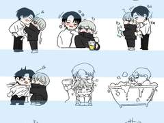 옷토게 스티커 유료 도안