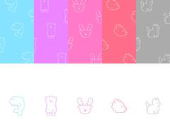 플레이브 버블 배경 공유