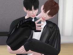 빈늘 심즈 - 연습실 거울샷