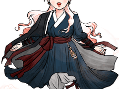 [청천에 구름 모이듯]-강사나비