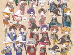 GraffArt CAFE 콜라보에서의 귀총사 설정 모음